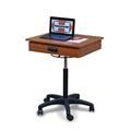 Hausmann Industries 9210 Mobile Computer Workstation, Natural Oak Hausmann-9210-346